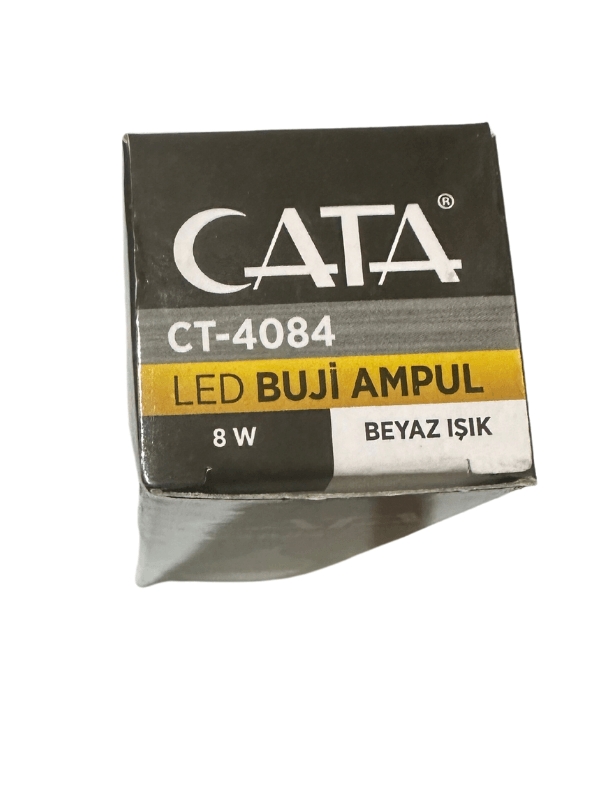 Cata CT-4084 8W 6400K (Beyaz Işık) E14 Duylu Led Kıvrık Buji Ampul