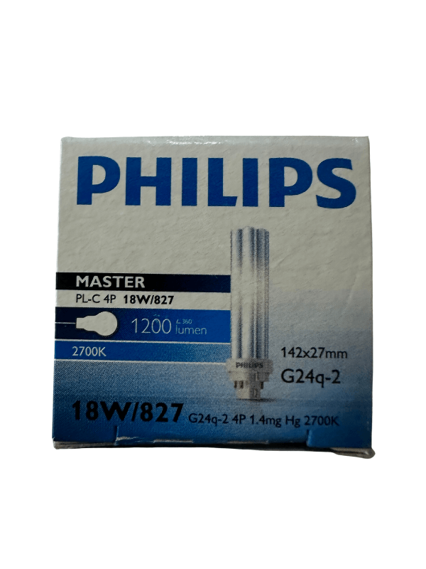 Philips 18W 827 4 Pinli PLC Ampul Sarı Işık (2700K)
