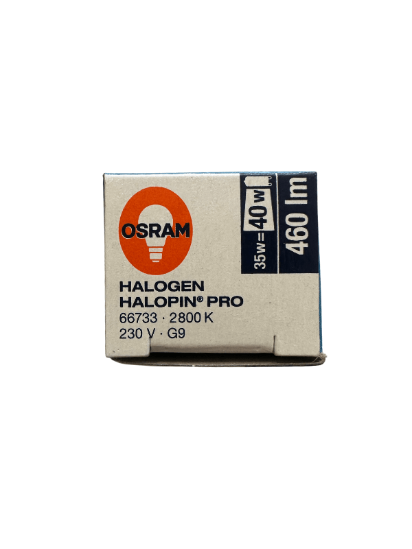 Osram Halopin Pro 35W (40W) 2800K Sarı Işık G9 Duylu Halojen Ampul (4 Adet)