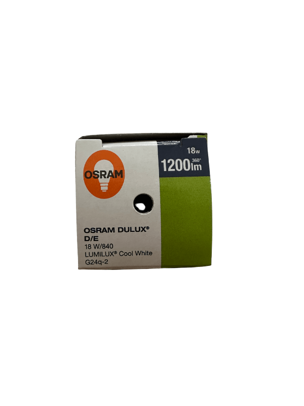 Osram Dulux D/E 4 Pinli 18W 840 (4000K) Gün Işığı (10 Adet)