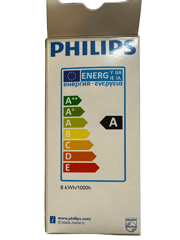 Philips Economy 8W (45W) 827 2700K (Sarı Işık) E14 Duylu Floresan Ampul
