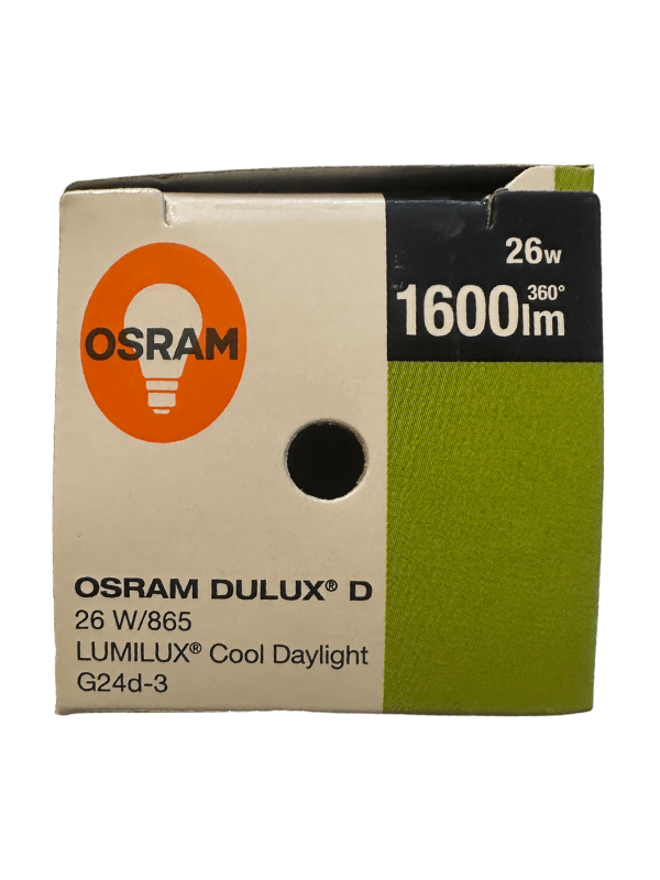 Osram Dulux D 26W 865 6500K Beyaz Işık 2Pinli G24d-3 Duylu (10 Adet)
