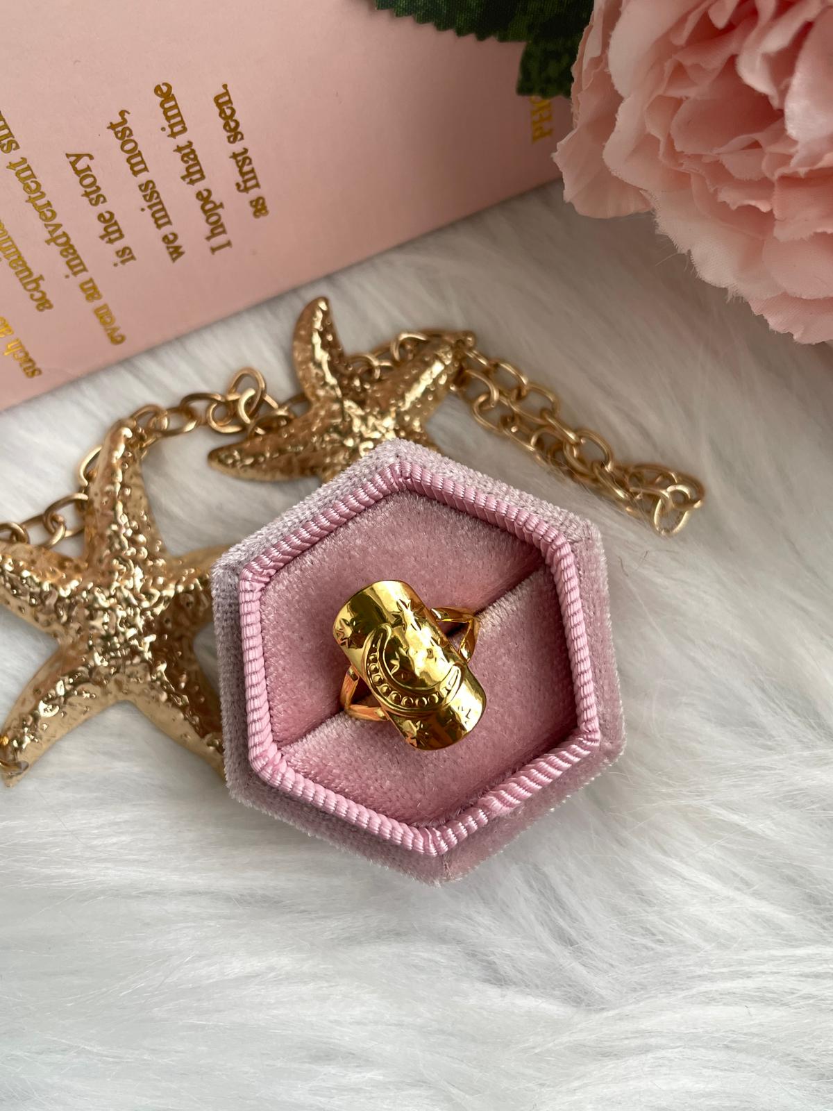 Sun&Moon Vintage Yüzük