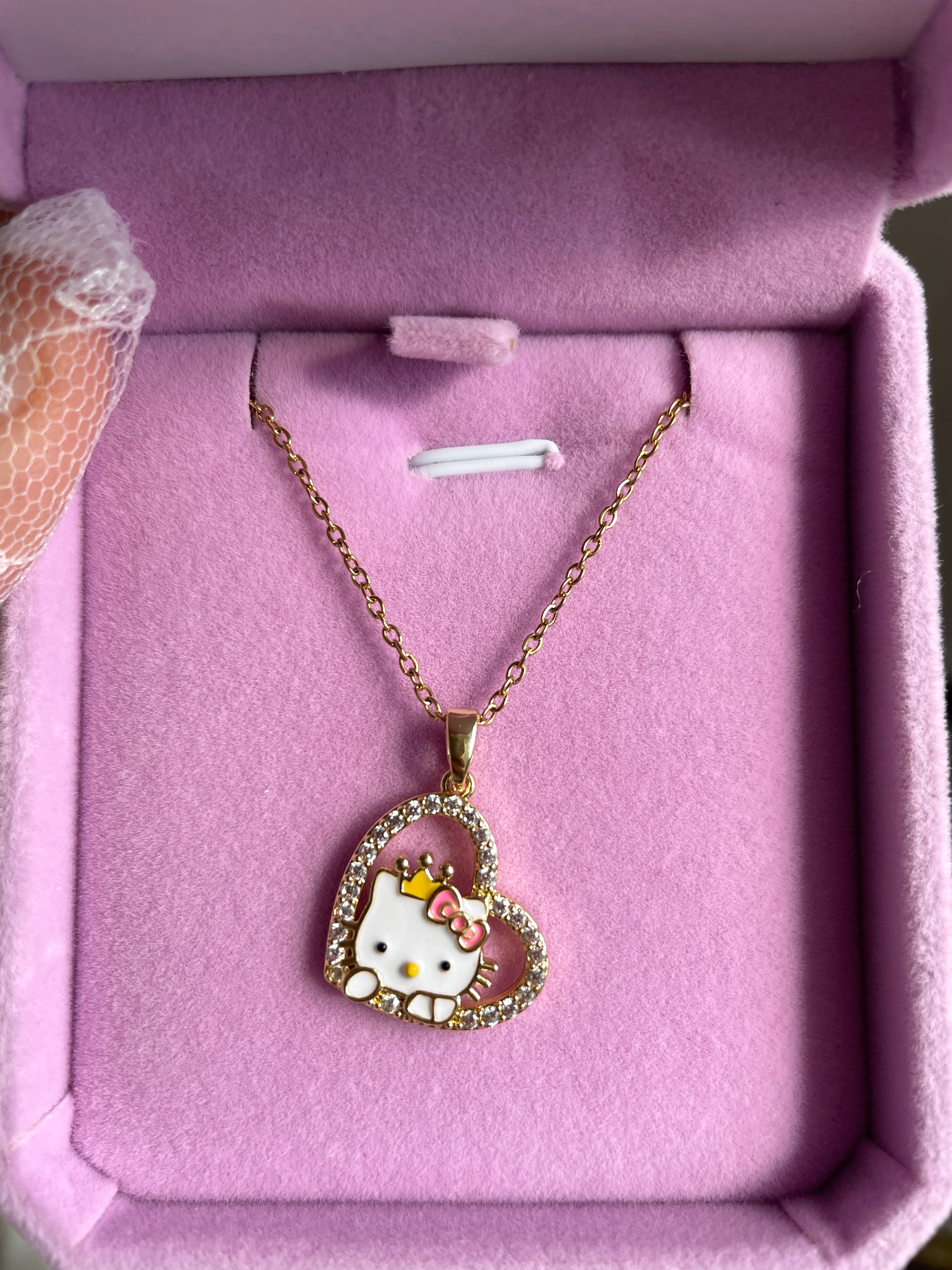 Cutie Çelik Hello Kitty Kolye
