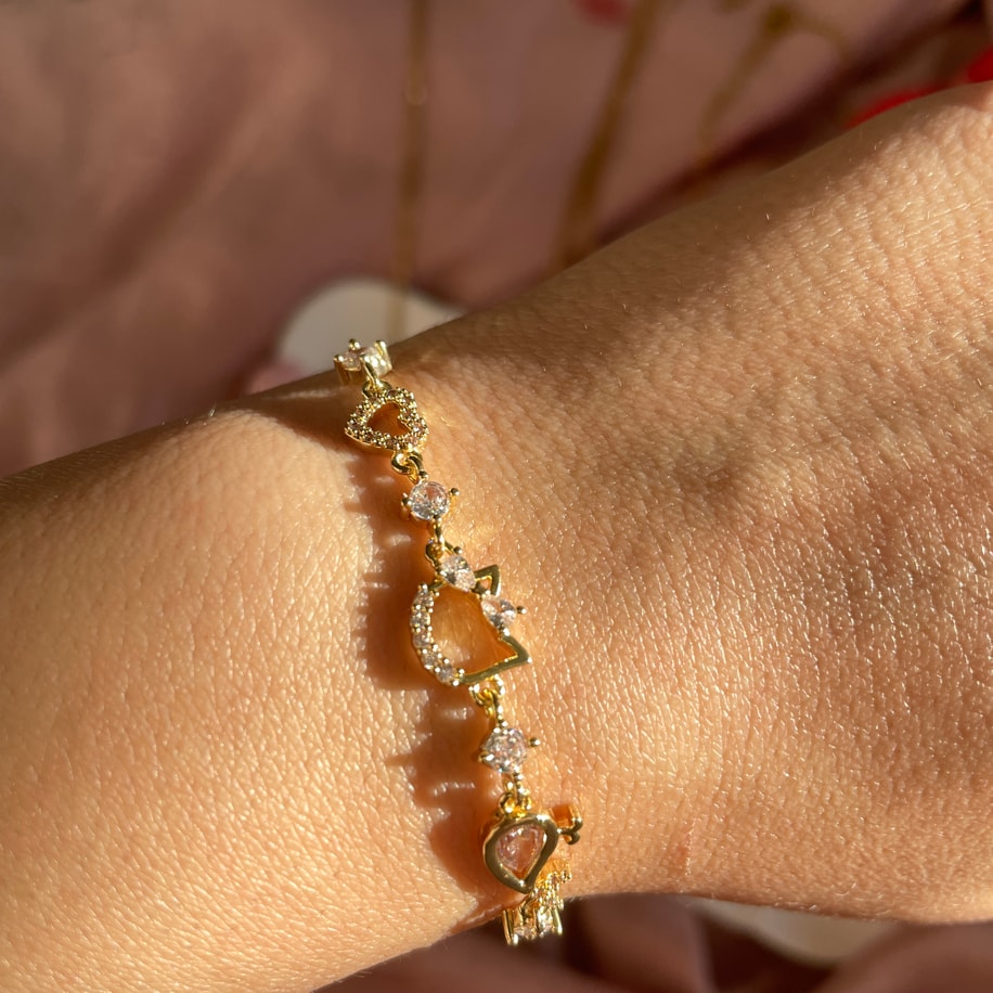 Hello Kitty Gold Bileklik
