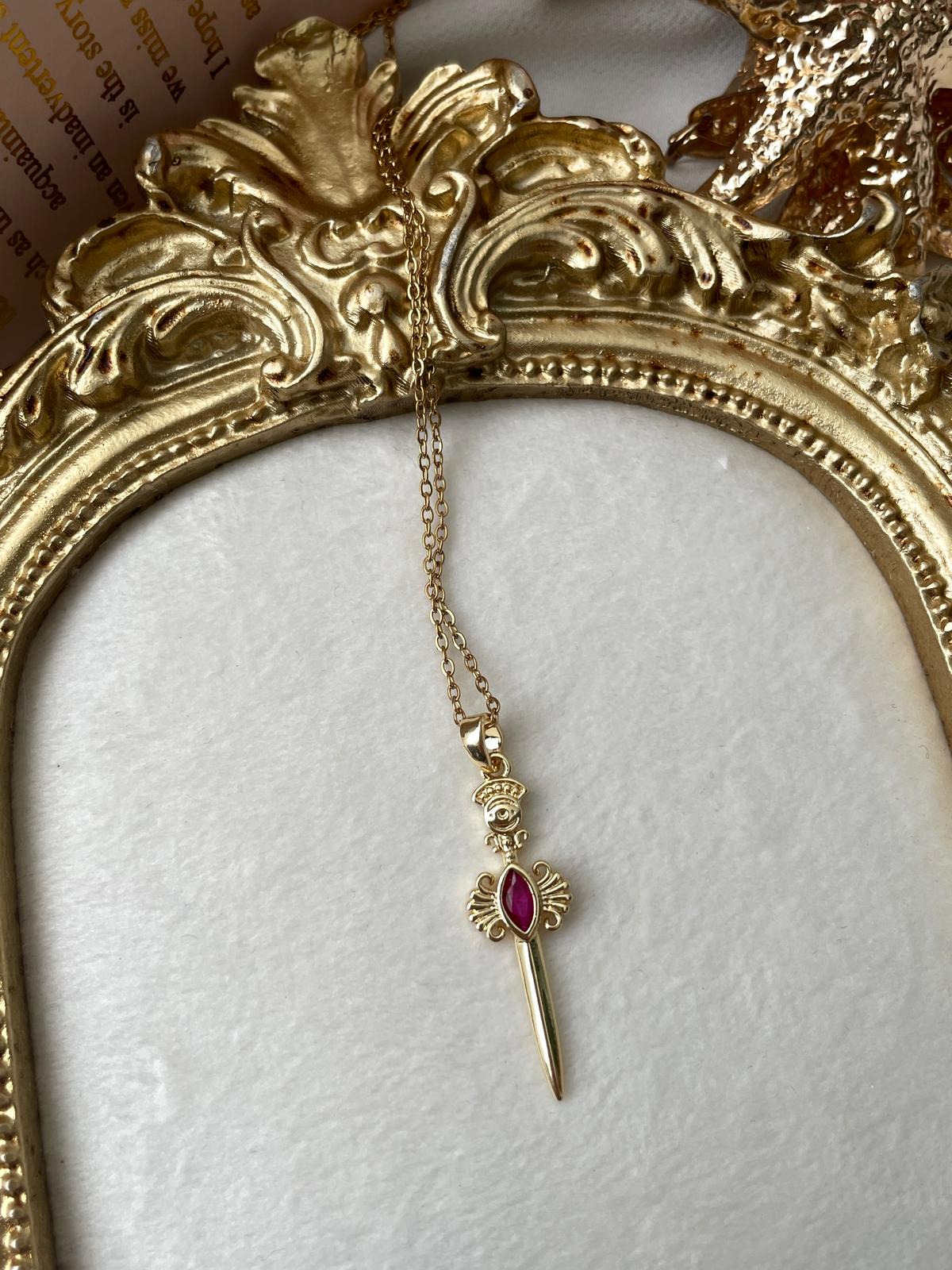 Silent Rose Vintage Kolye