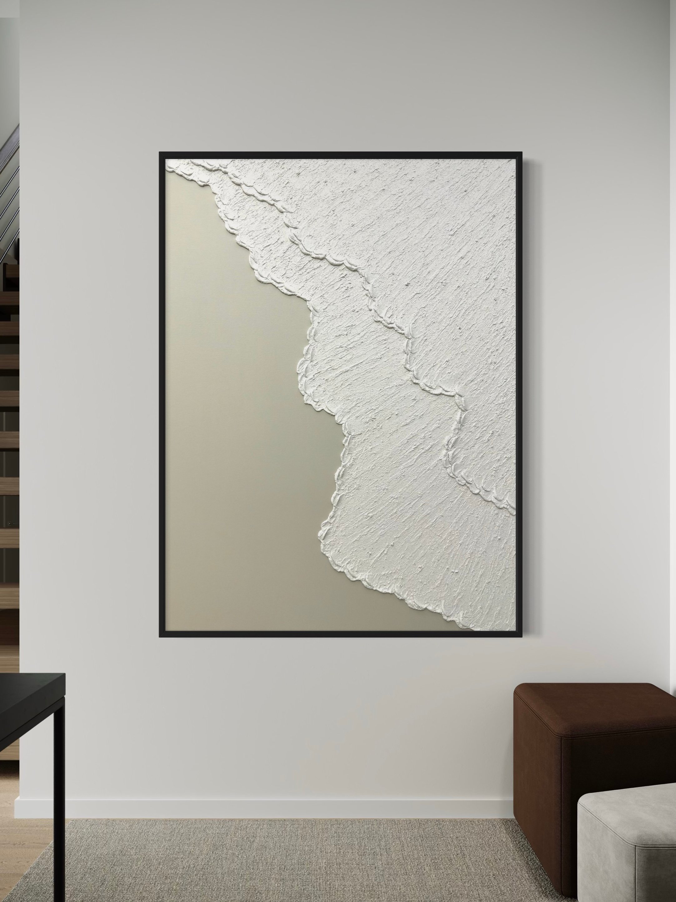 SEAFOAM DOKULU TABLO