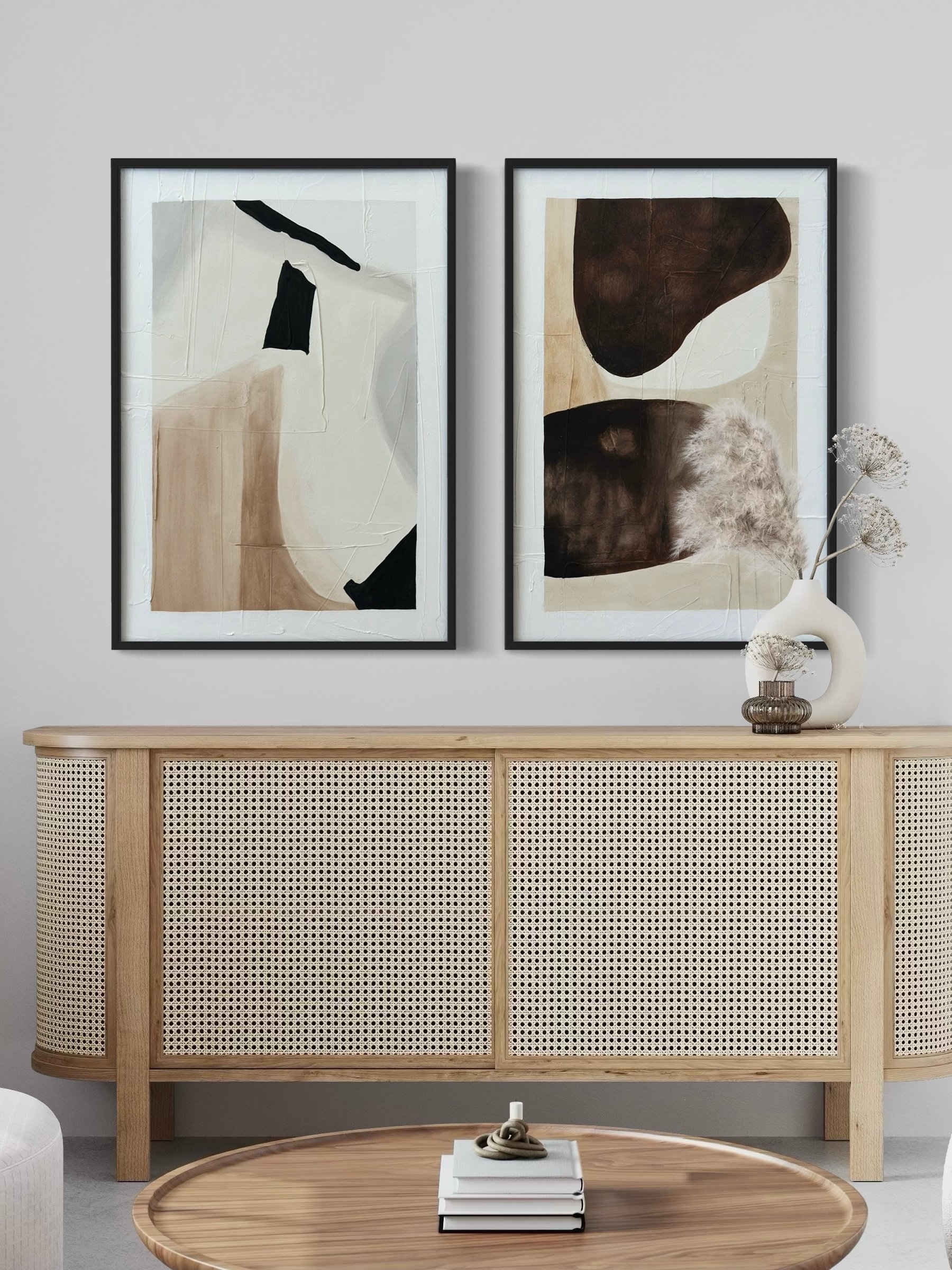 MINIMAL ELEGANCE 2'Lİ DOKULU TABLO