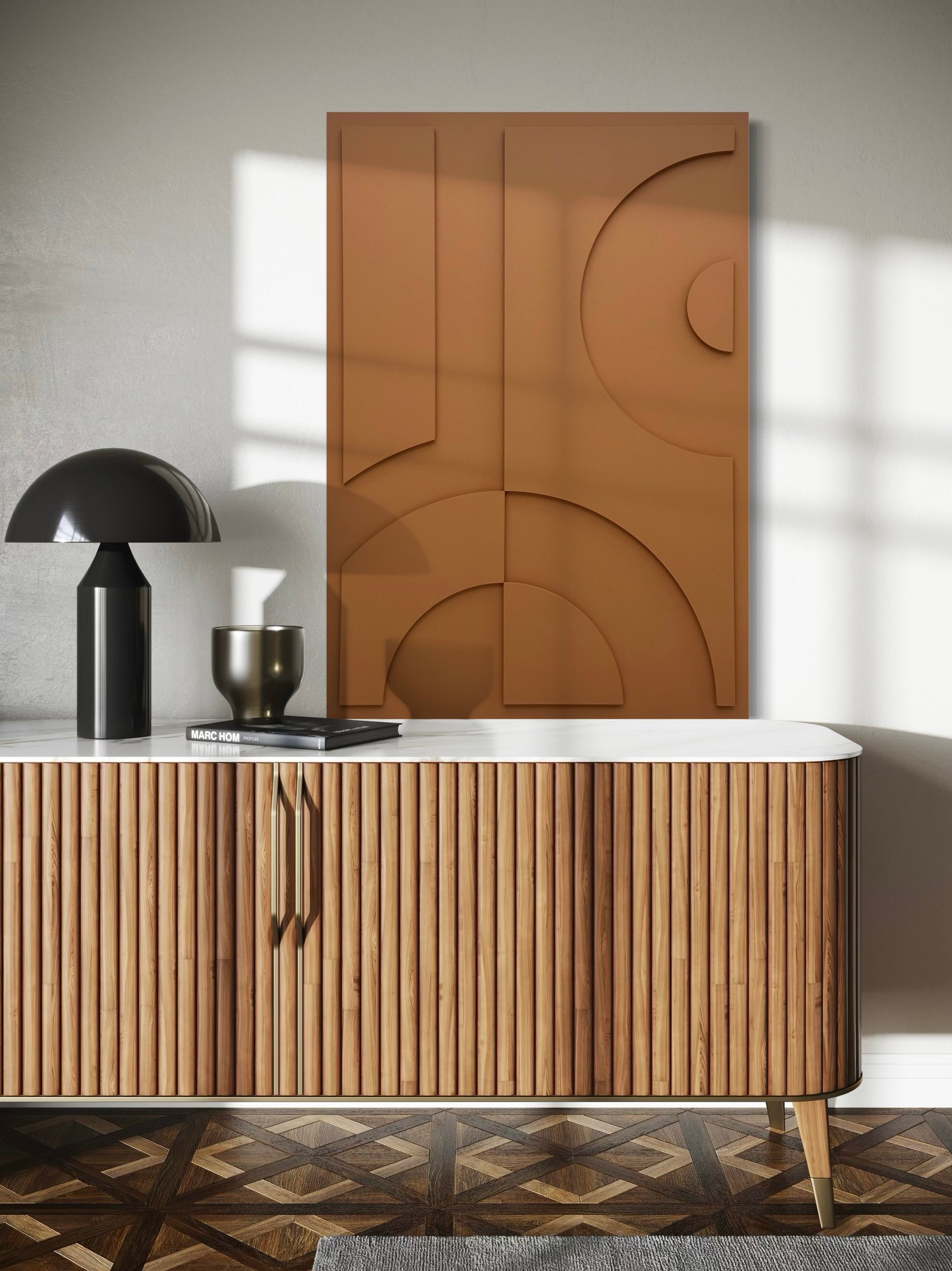 SUNBURST DOKULU TABLO