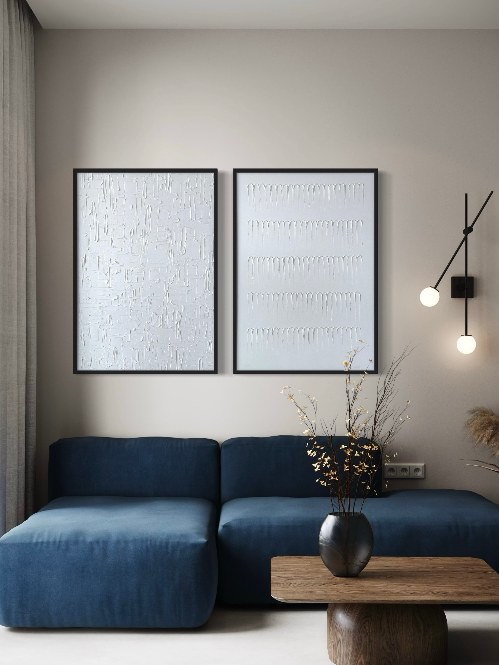 SIMPLE 2'Lİ DOKULU TABLO