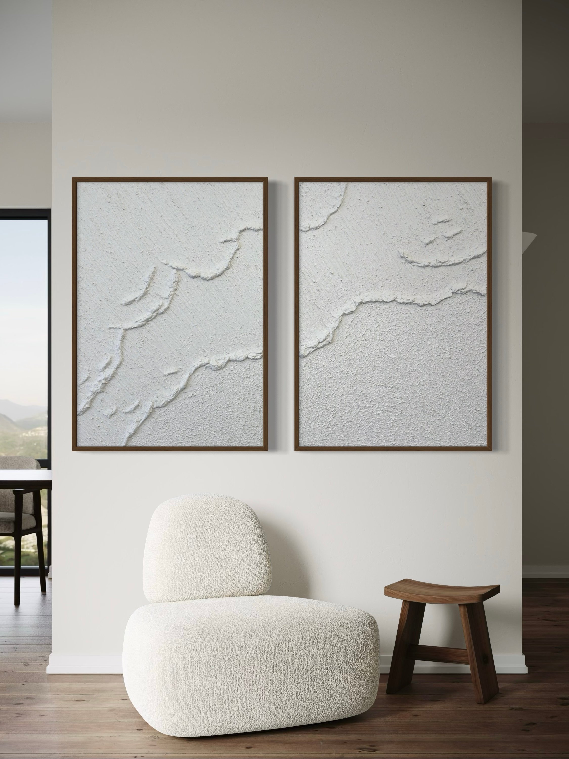 DANCE OF WAVES 2Lİ DOKULU TABLO