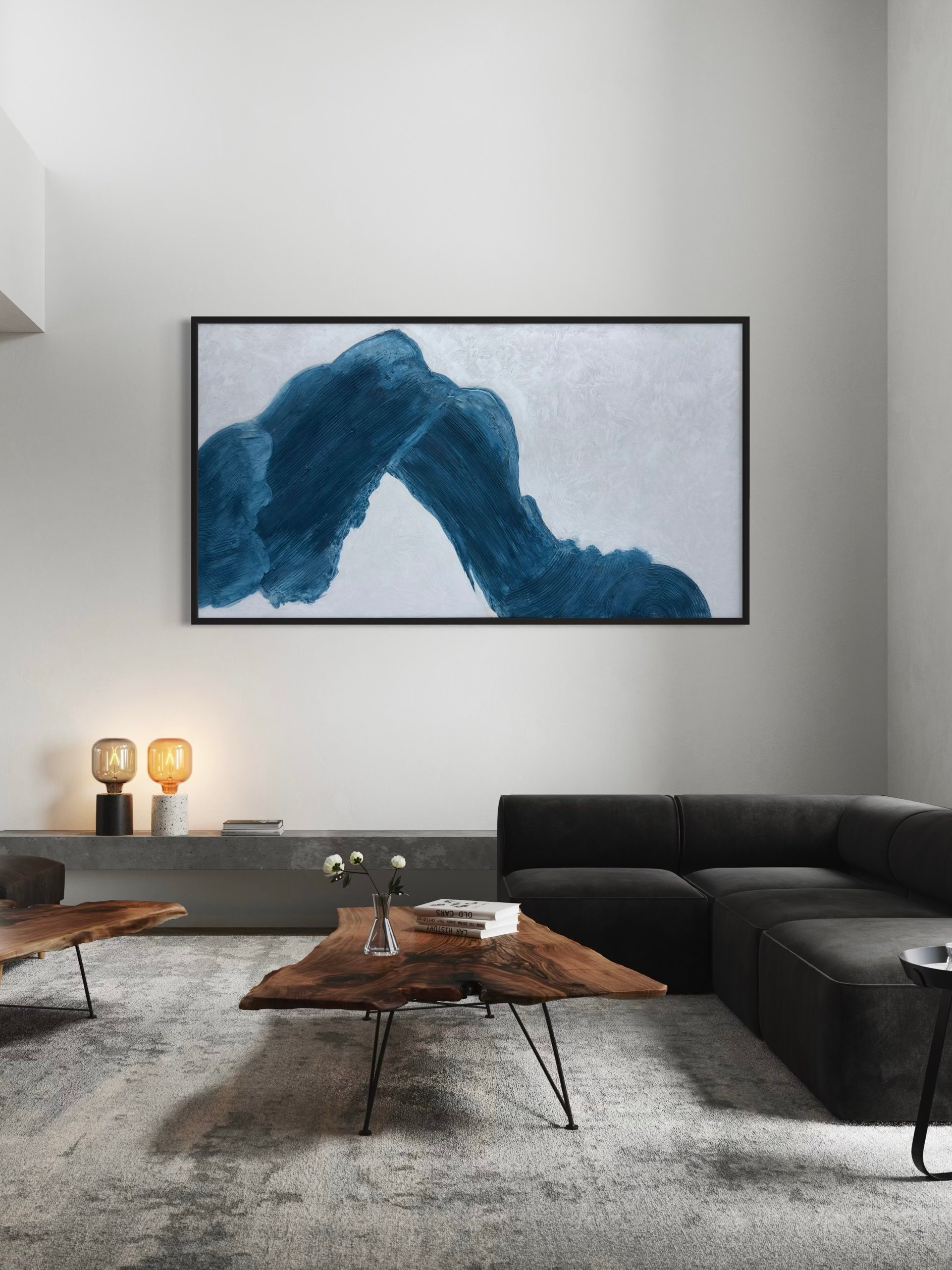 DEEP BLUE DOKULU TABLO