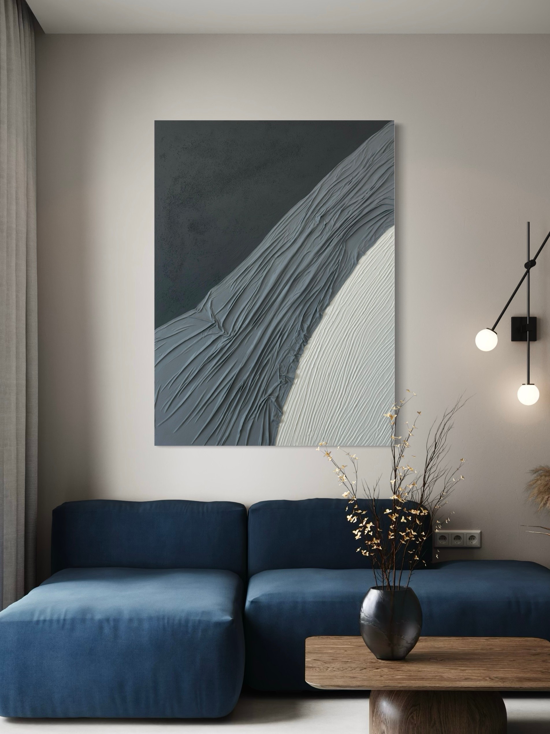 DEEP TEXTURE DOKULU TABLO