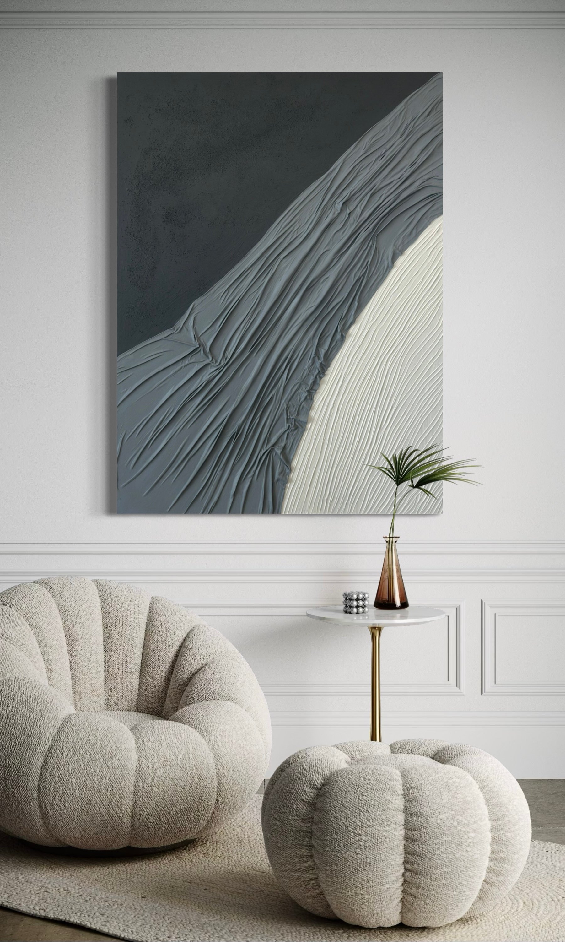 DEEP TEXTURE DOKULU TABLO