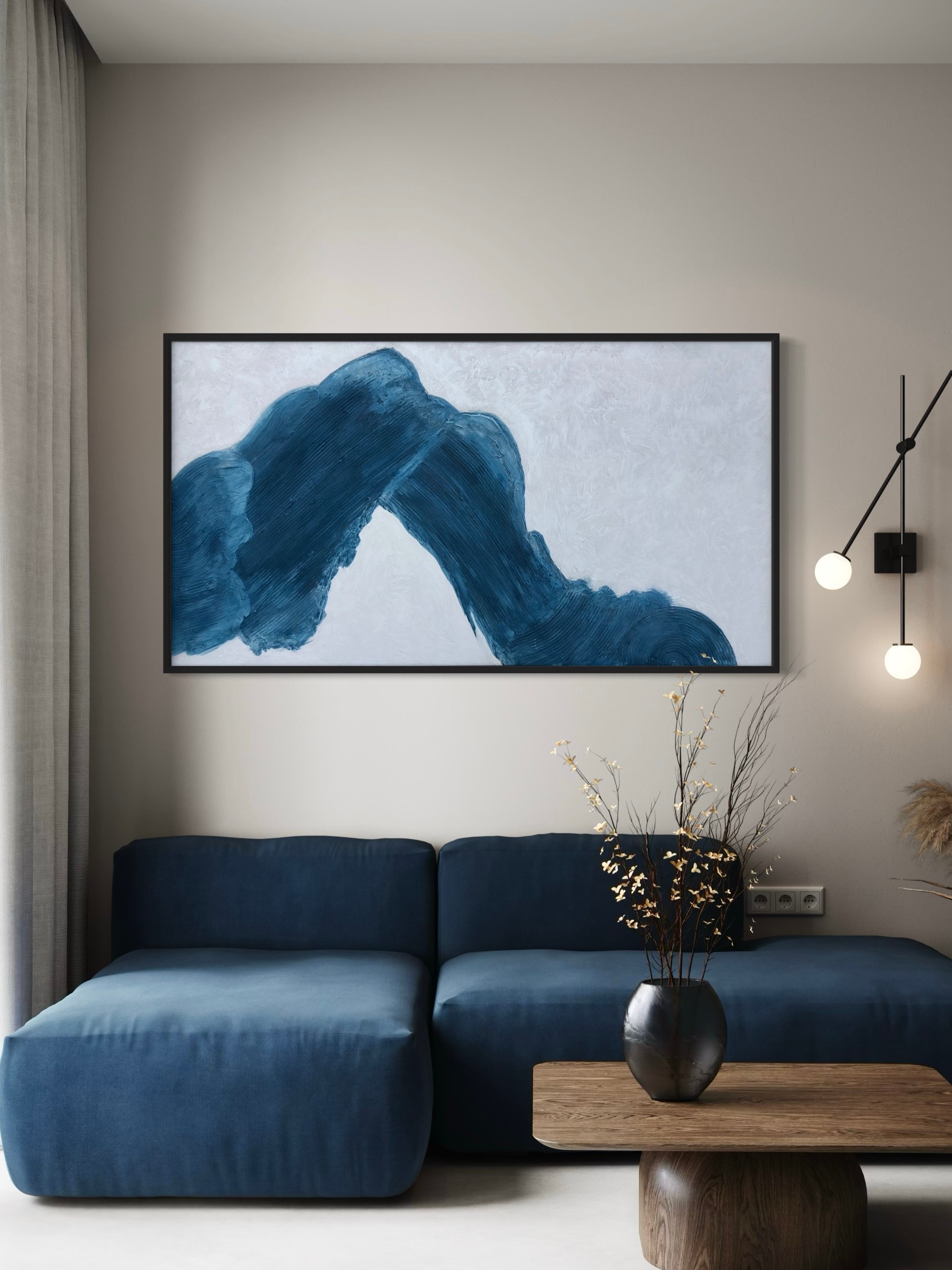 DEEP BLUE DOKULU TABLO