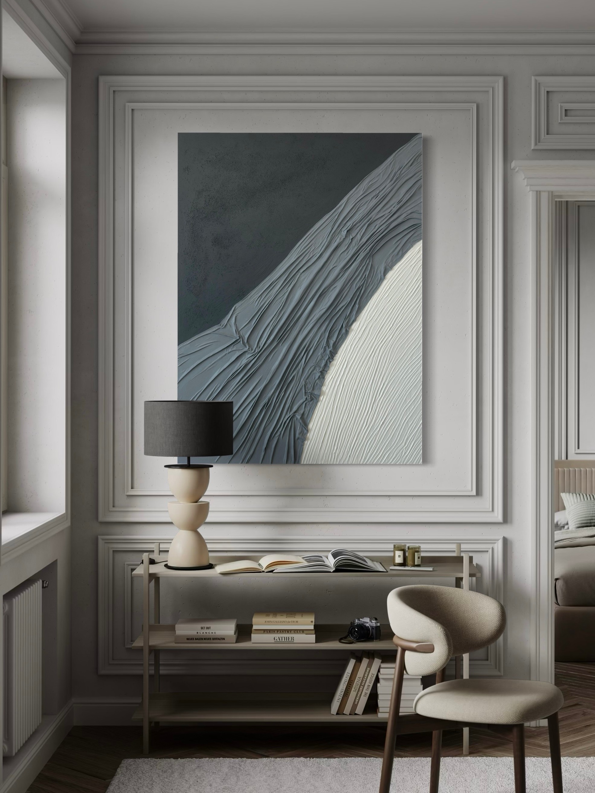 DEEP TEXTURE DOKULU TABLO