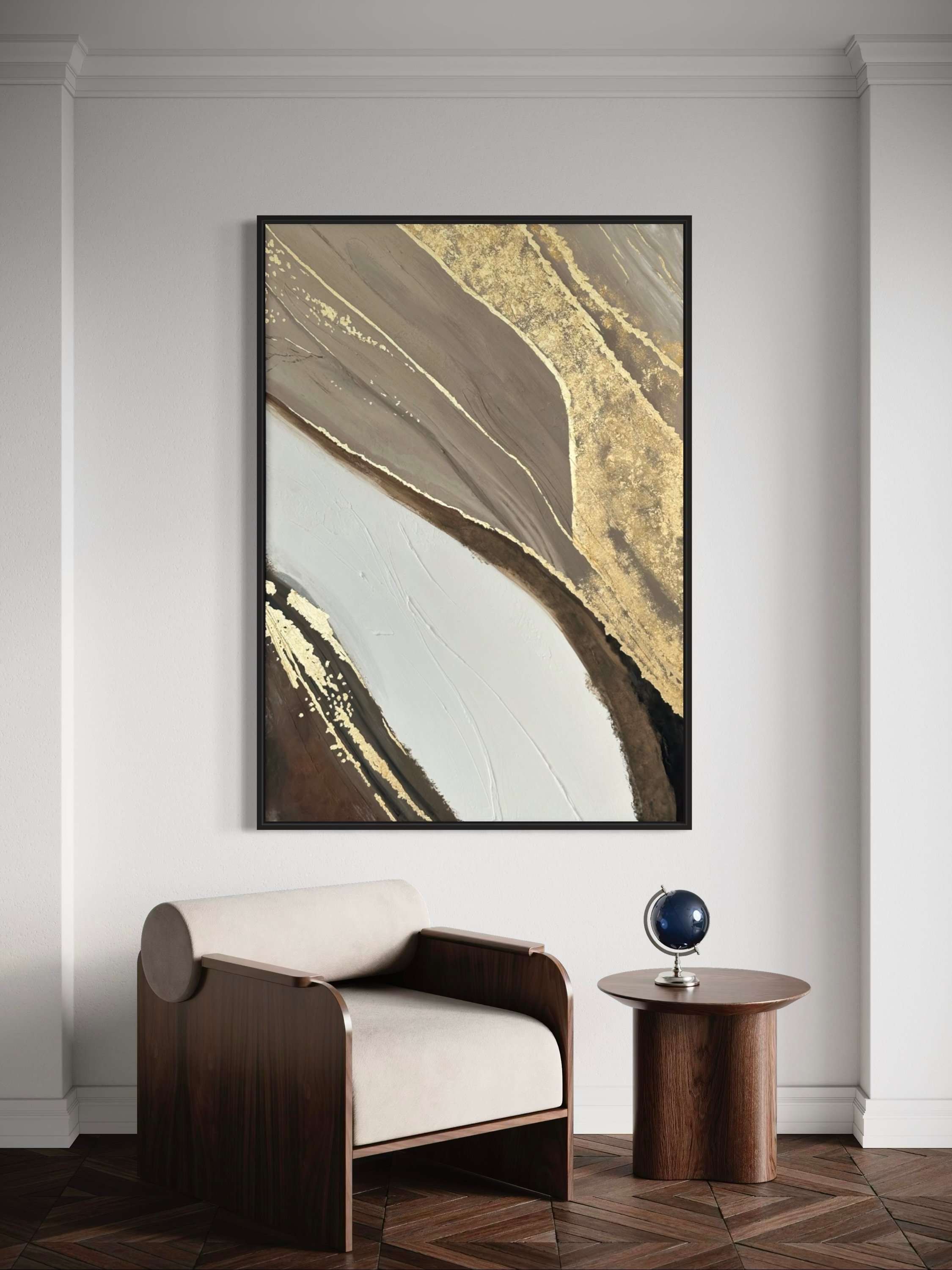 GOLDEN FLOW DOKULU TABLO
