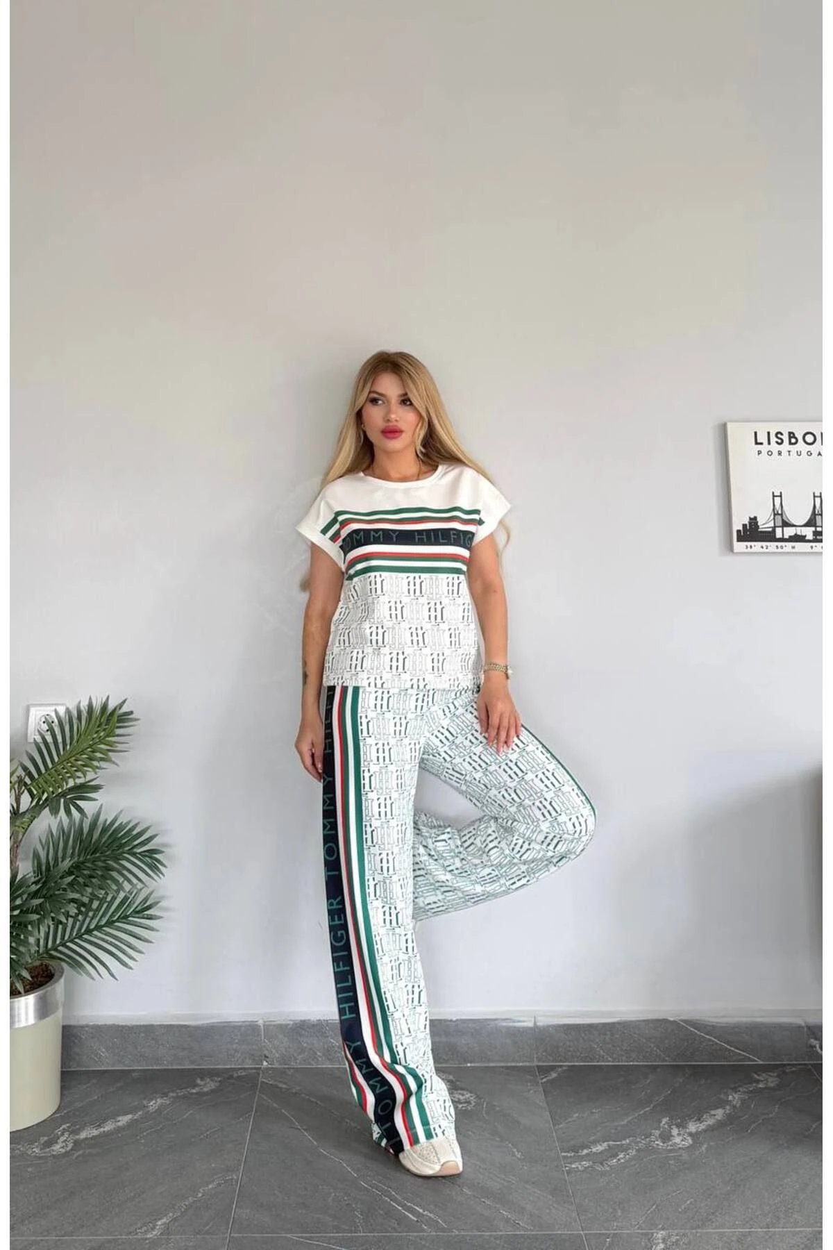 Kadın Kaliteli Lüks Giyim İthal Hafif Yazlık Kumaş Takım