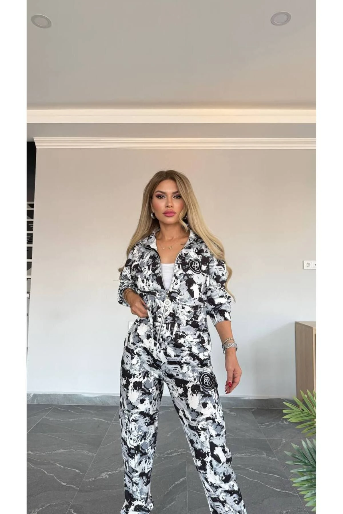 Kadın Yüksek Kalite Esnek Rahat Kesim Alt Üst Takım