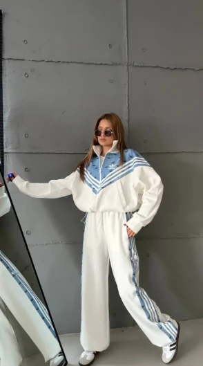 Kadın Kaliteli Lüks Giyim Double Face Kumaş Yüksek Kalite Alt Üst Takım