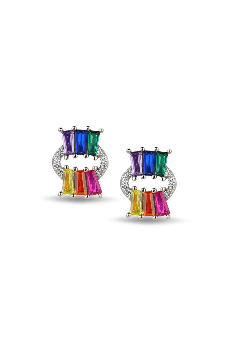 Rainbow Earrings 0138