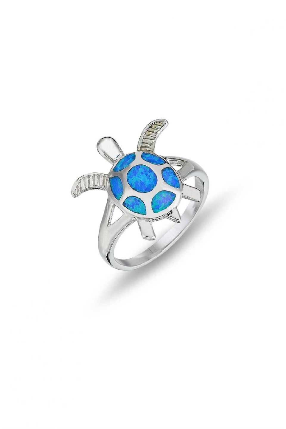 Natural Stone Turtle Ring