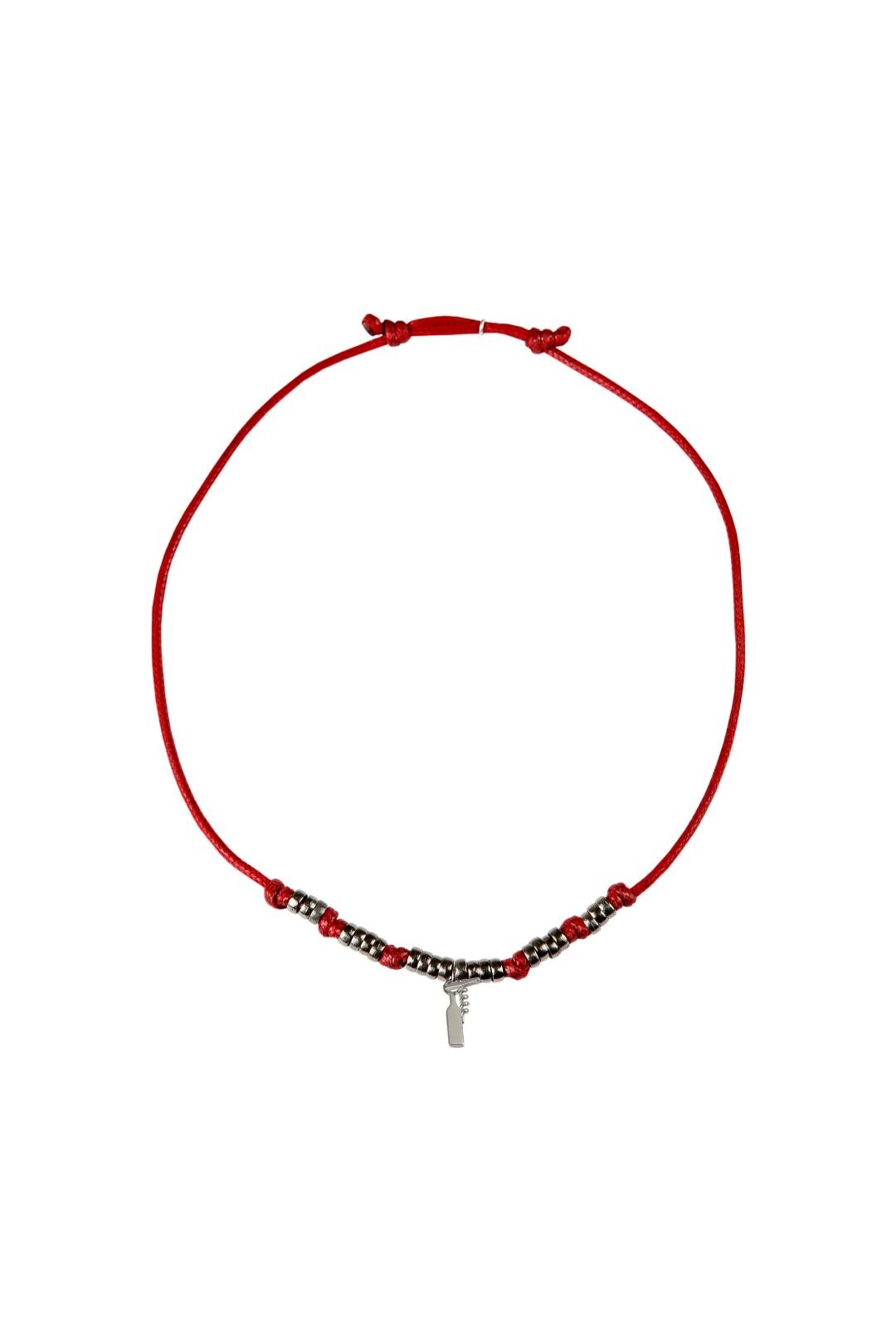 Casual Wine & Corkscrew Choker \Unisex