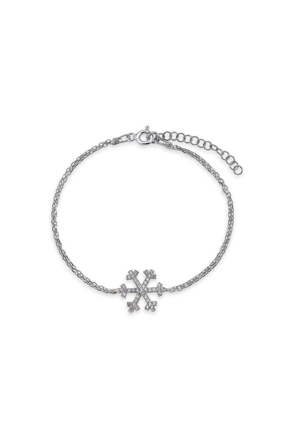 Snowflake Silver Bracelet