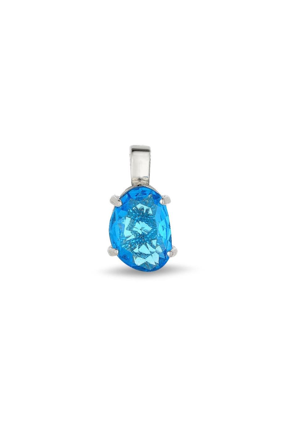 Zircon Blue Necklace tip 0153