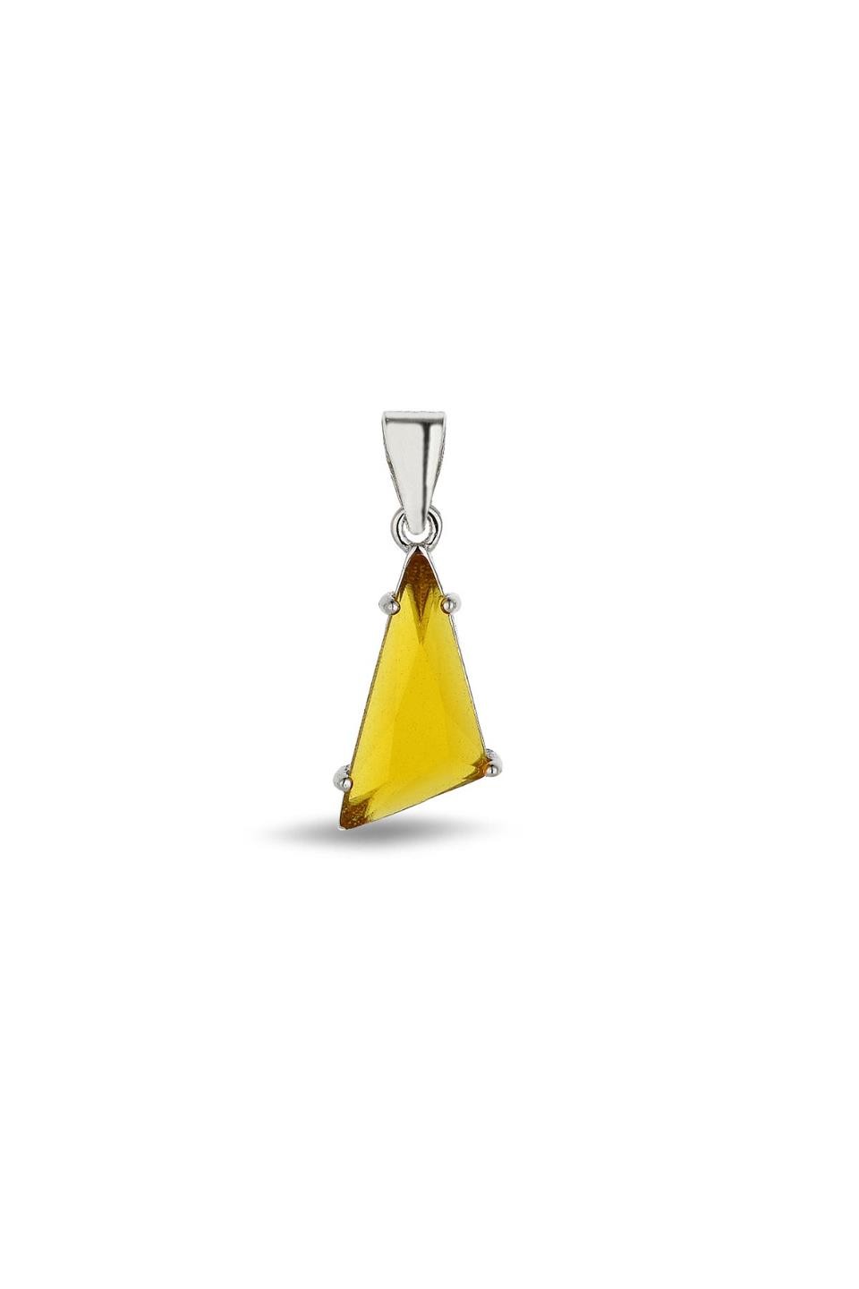 Zircon yellow necklace tip 0151