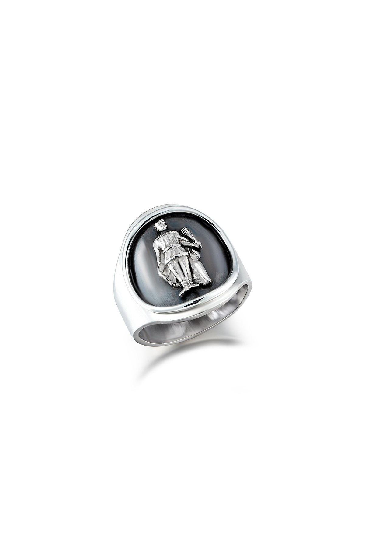 Re dı cane College Ring - Silver