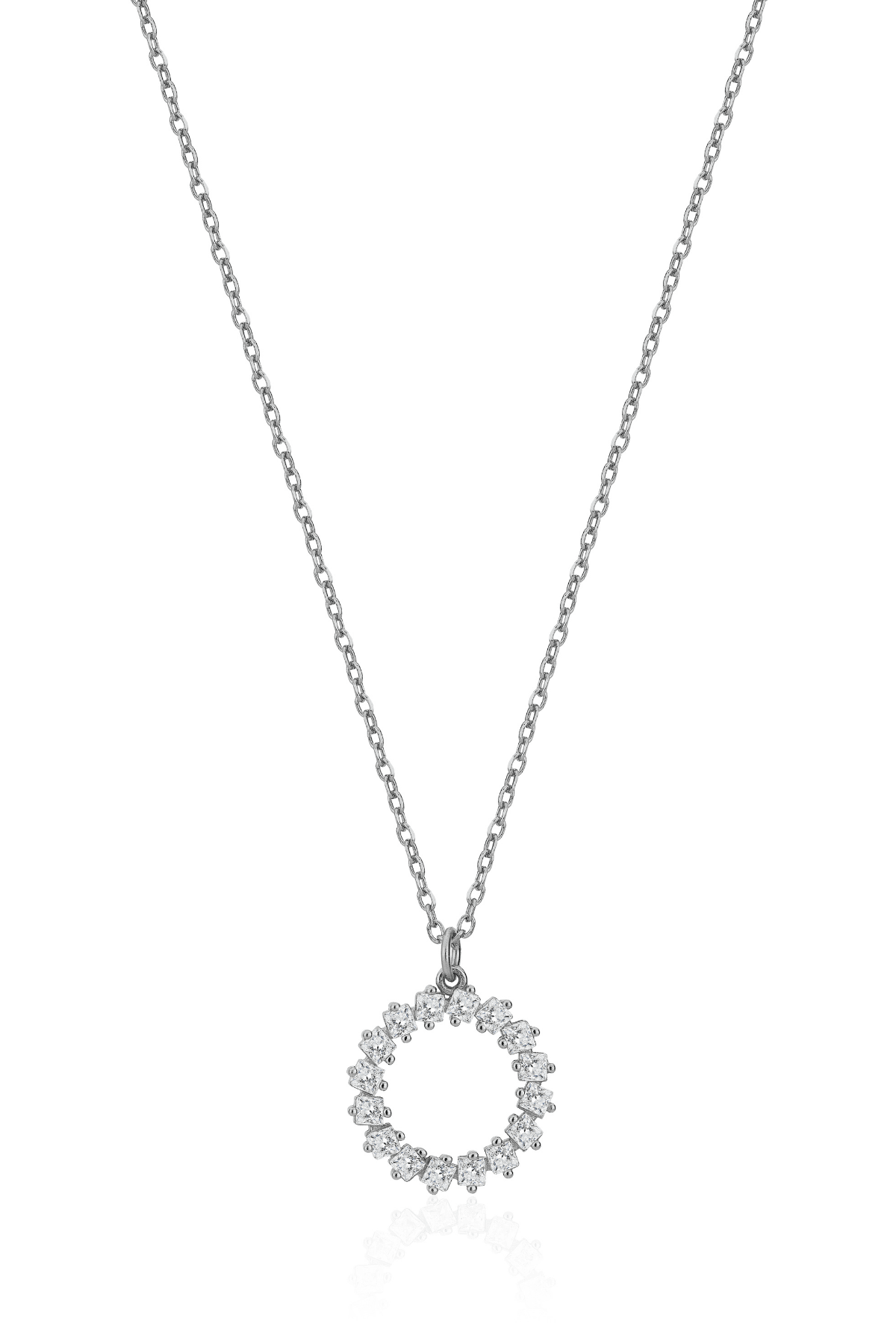 Zircon Diamond Necklace