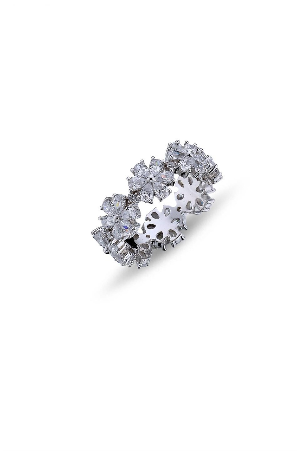 Zircon Flower Tamtur Ring