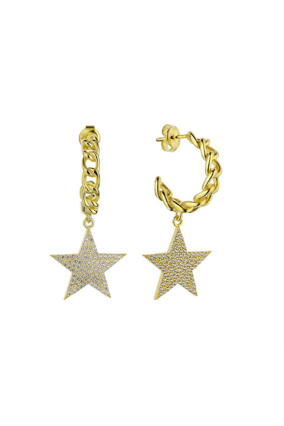 Make a Wish Star Earrings