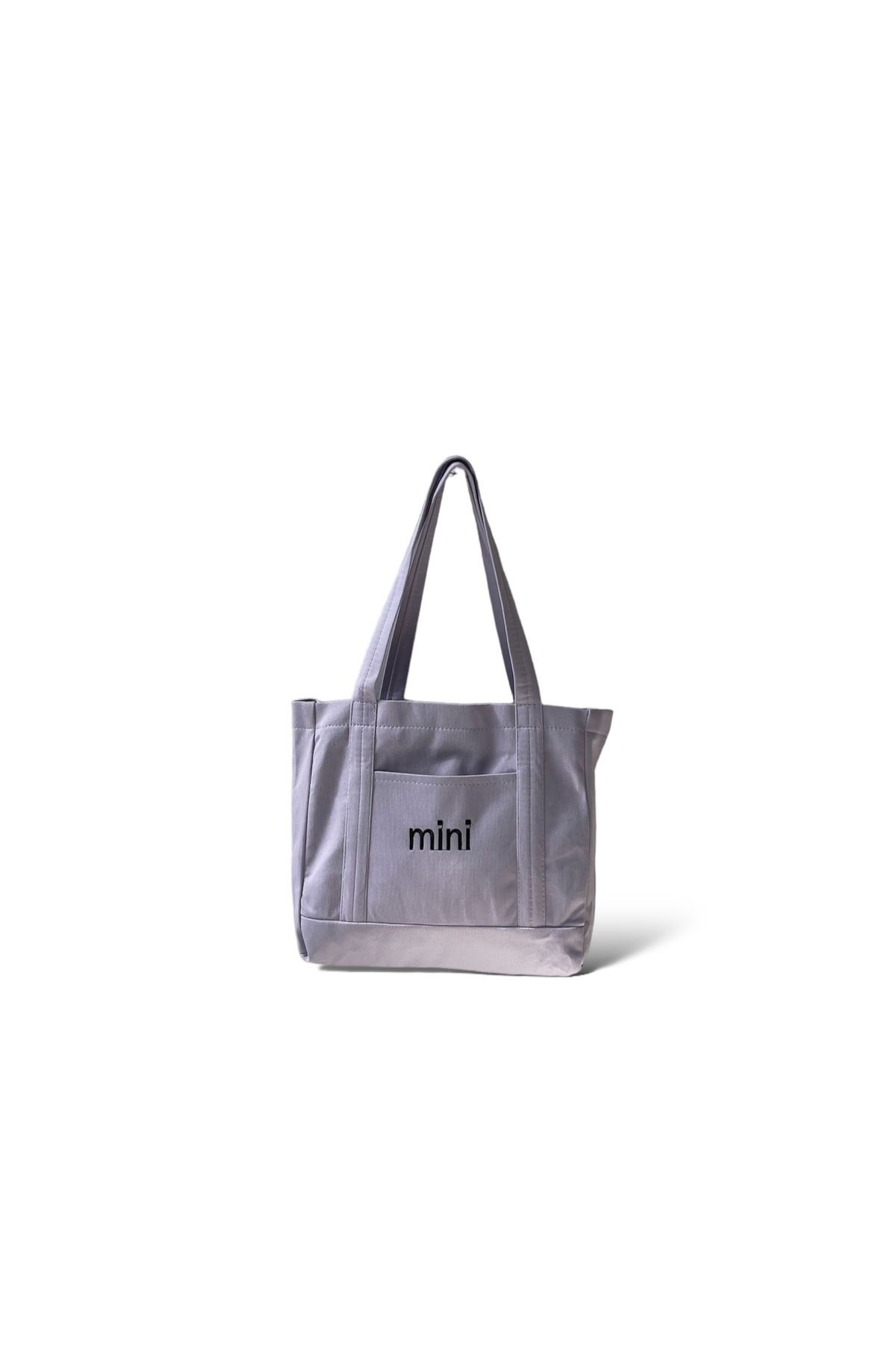 Canvas Mini Yazılı Bez Omuz - Kol Çantası