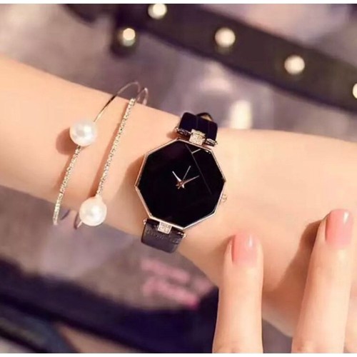 Toz Vintage Menekşe Elmas Saat