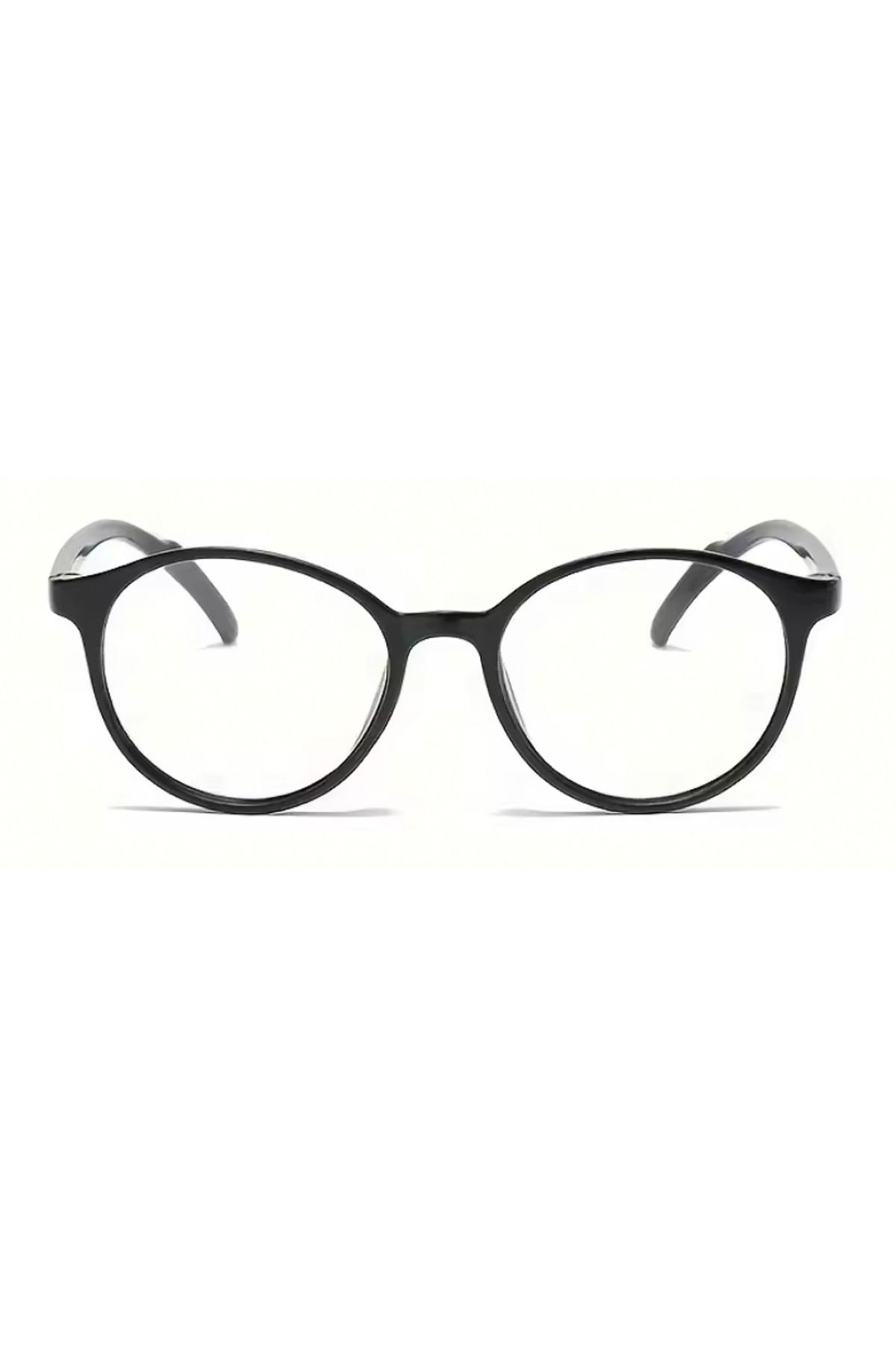 Marvona Siyah Çerçeve Vintage & Retro Unisex Gözlük