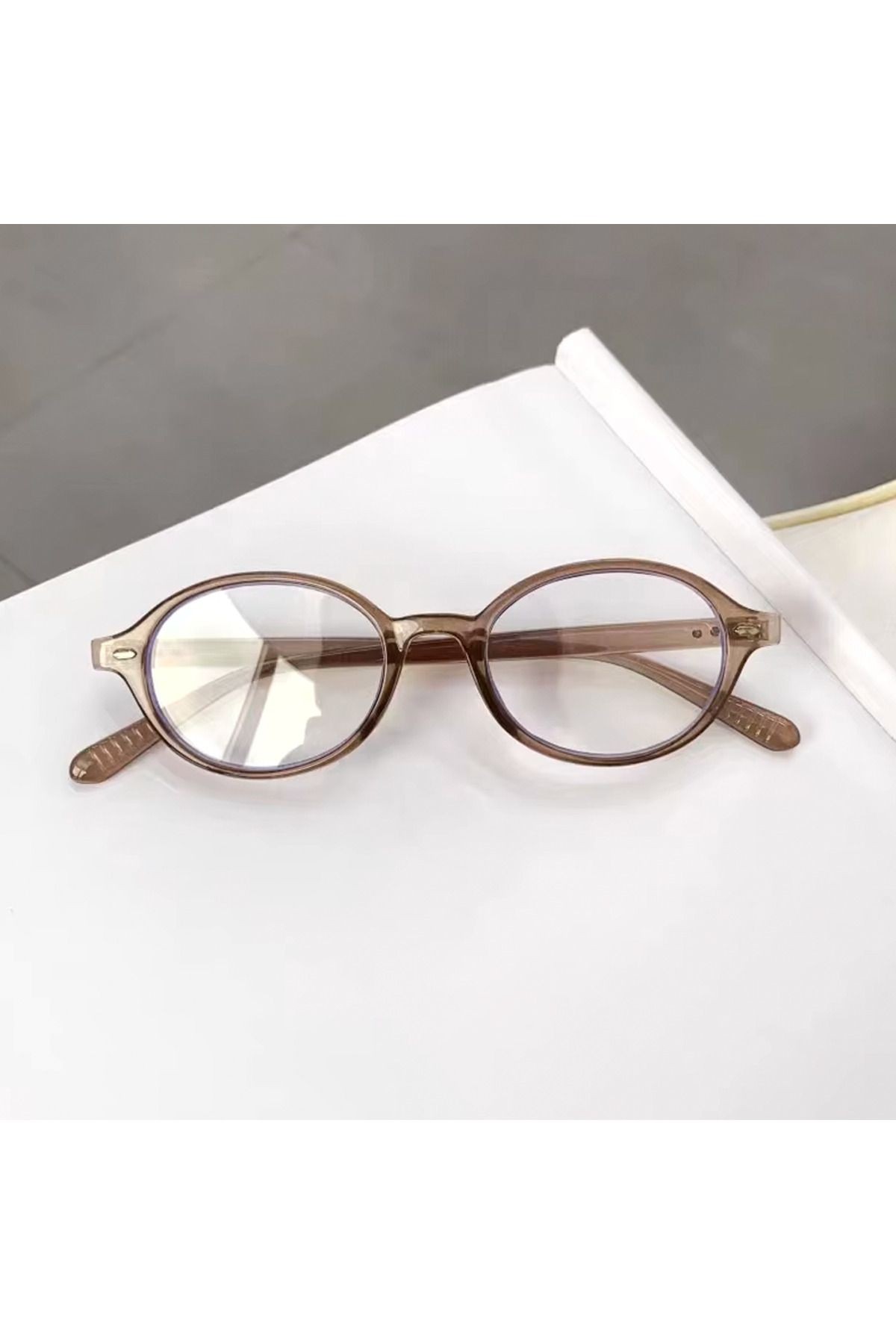 Kahverengi Torvelle Mavi Işık Korumalı Vintage & Retro Gözlük