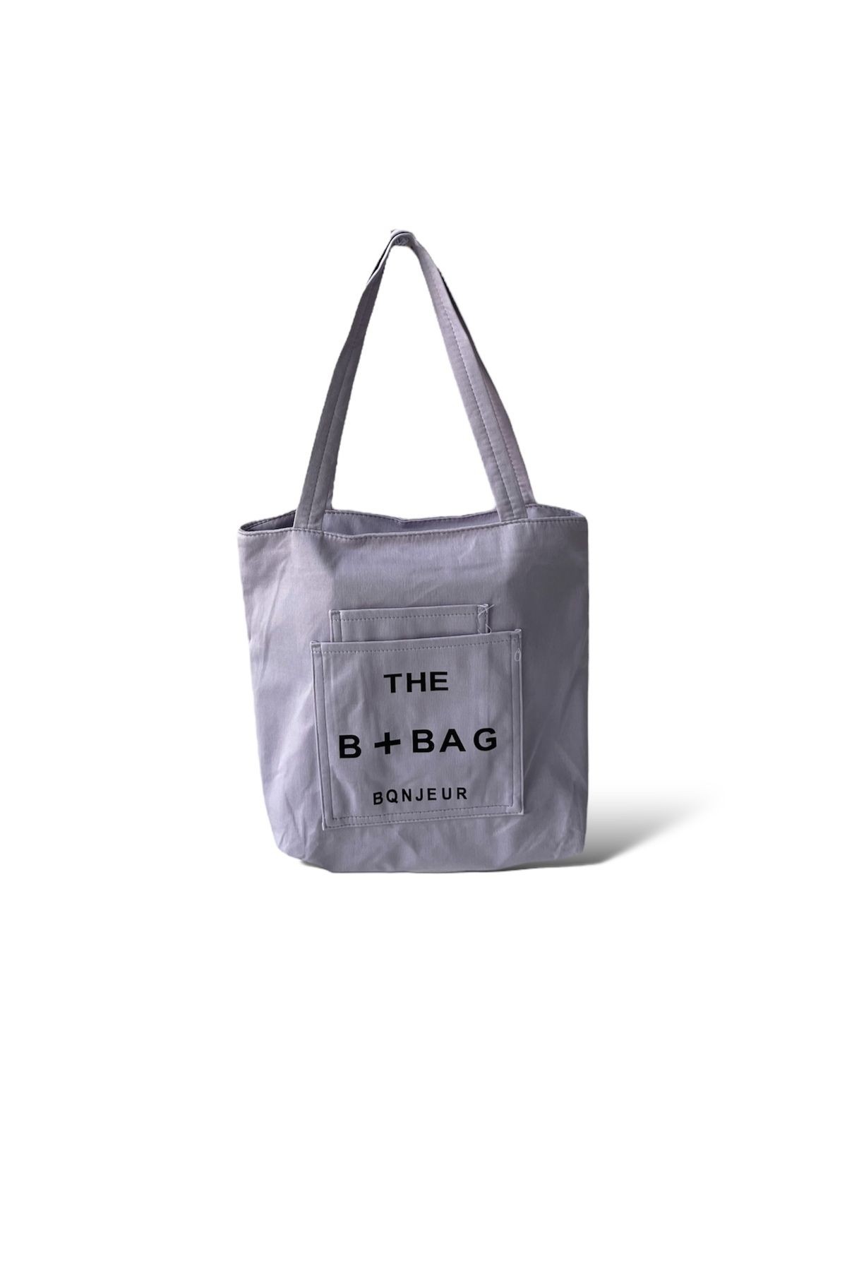 The B Bag Canvas Bez Kol-omuz Çanta