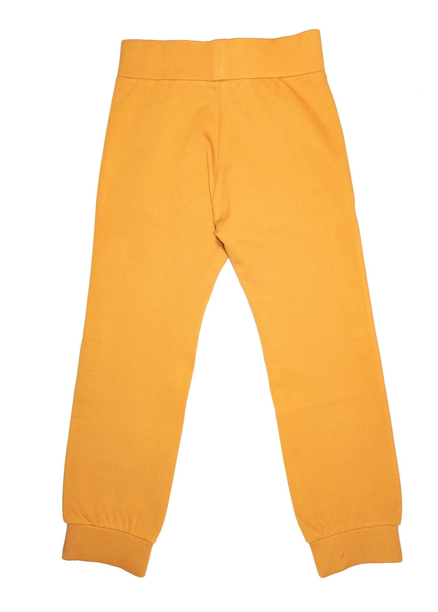 Sports Cut Yellow Winter Girls' Trousers