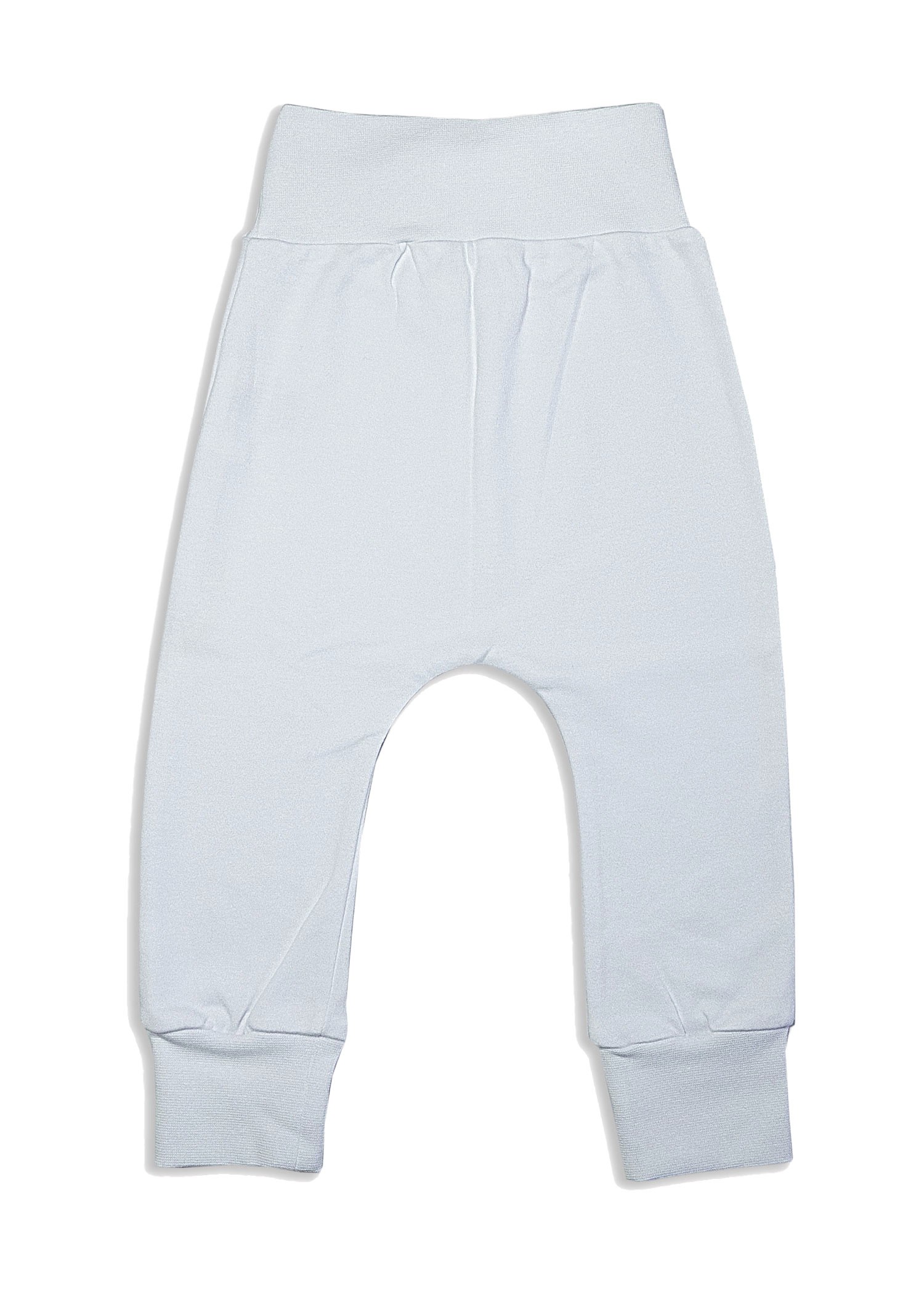 Organic Life Flower Series White Baby Pants