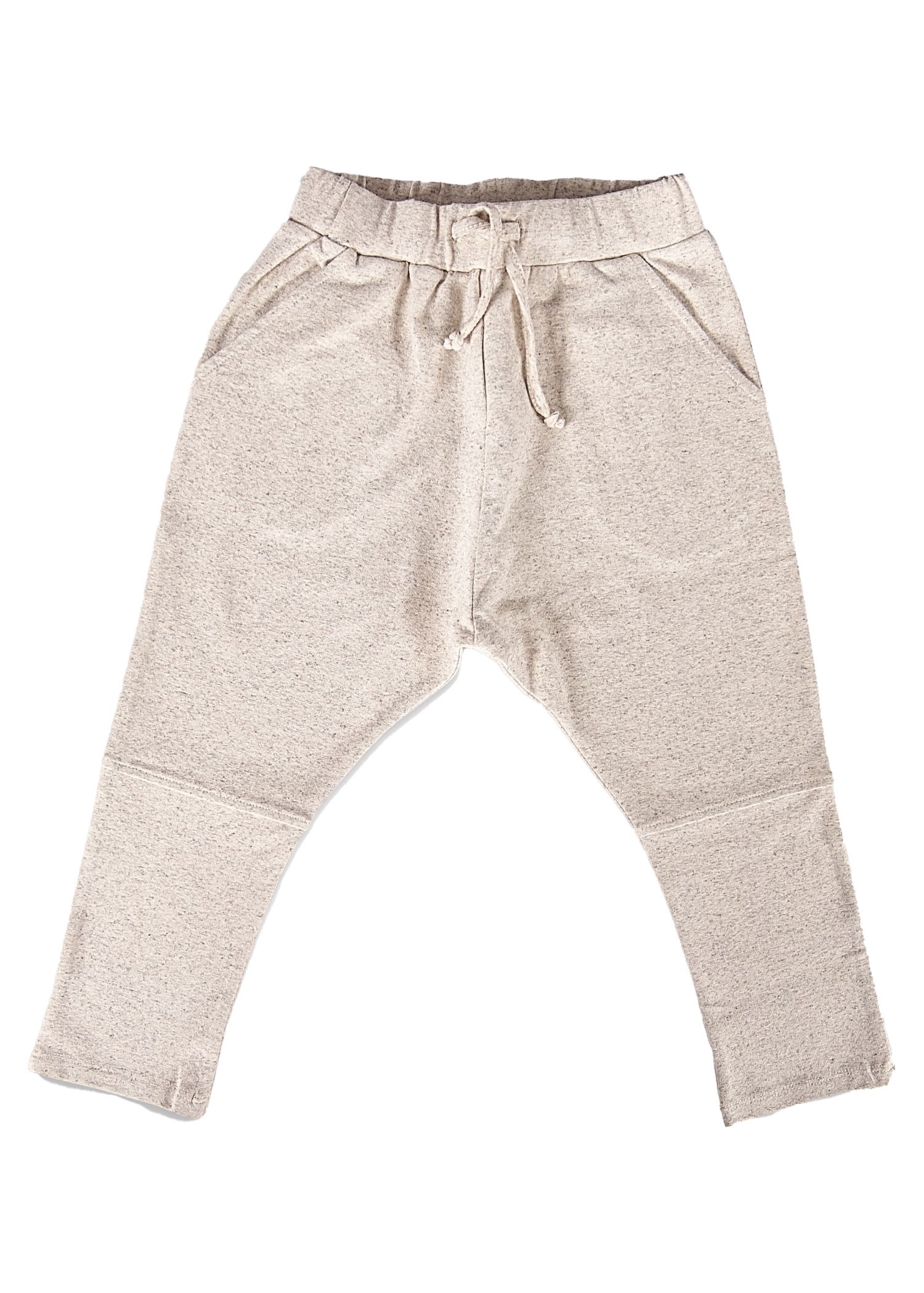 Cotton & Wool & Hemp Ecru Winter Baby Boy Pants