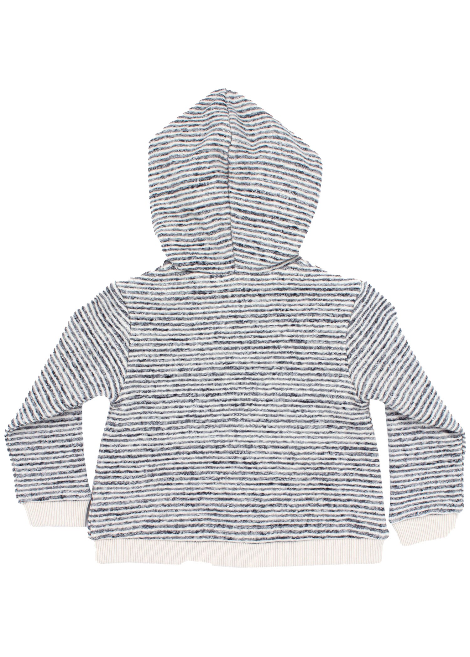 100% Cotton Ear Detailed Hooded Winter Unisex Baby Zipper Jacket