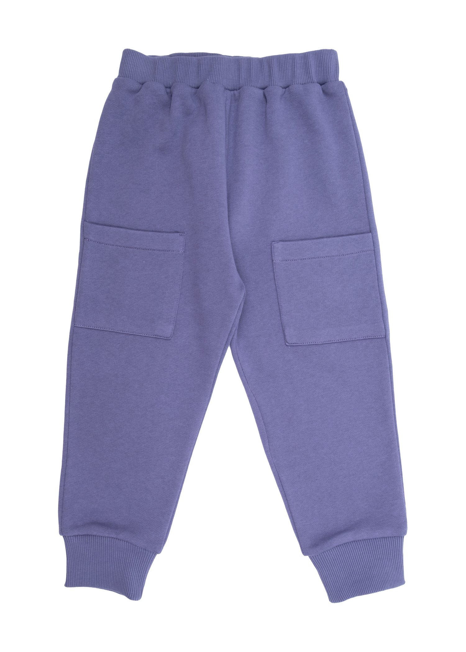 Organic Purple Winter Little Girl Tracksuit