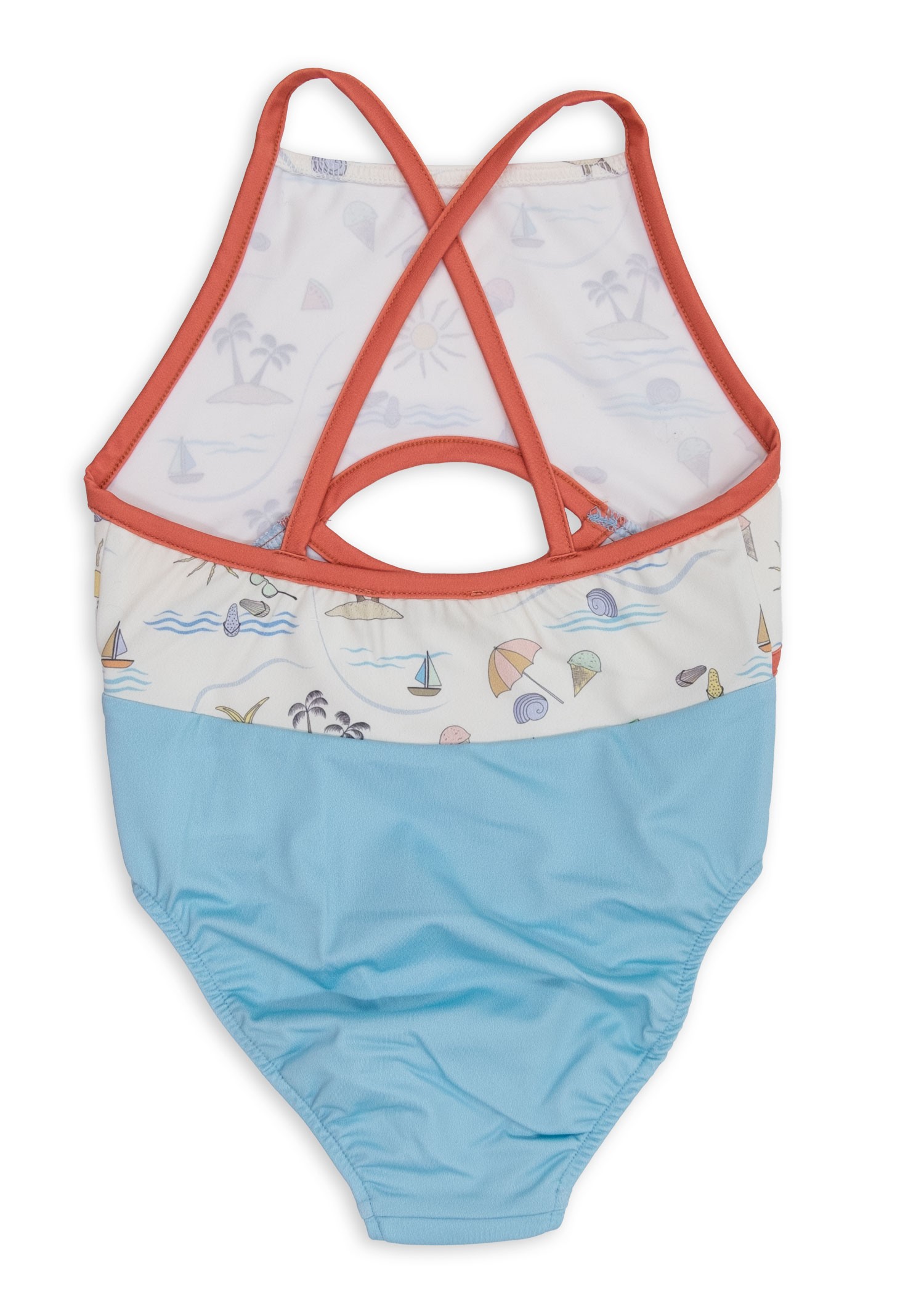 Recycle UV Protected Girl's Swimsuit