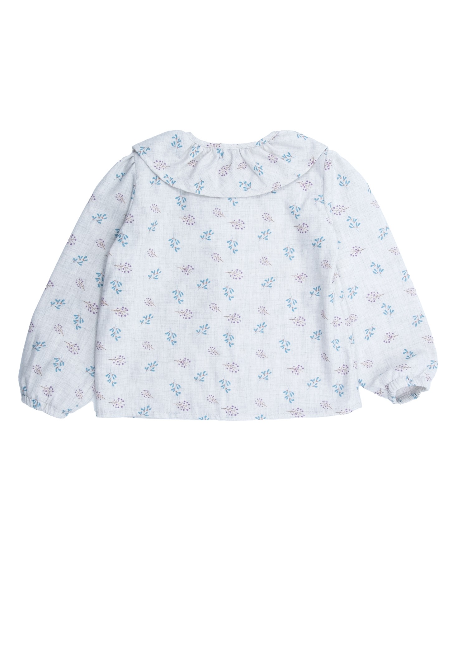 Printed Winter Little Girl Blouse