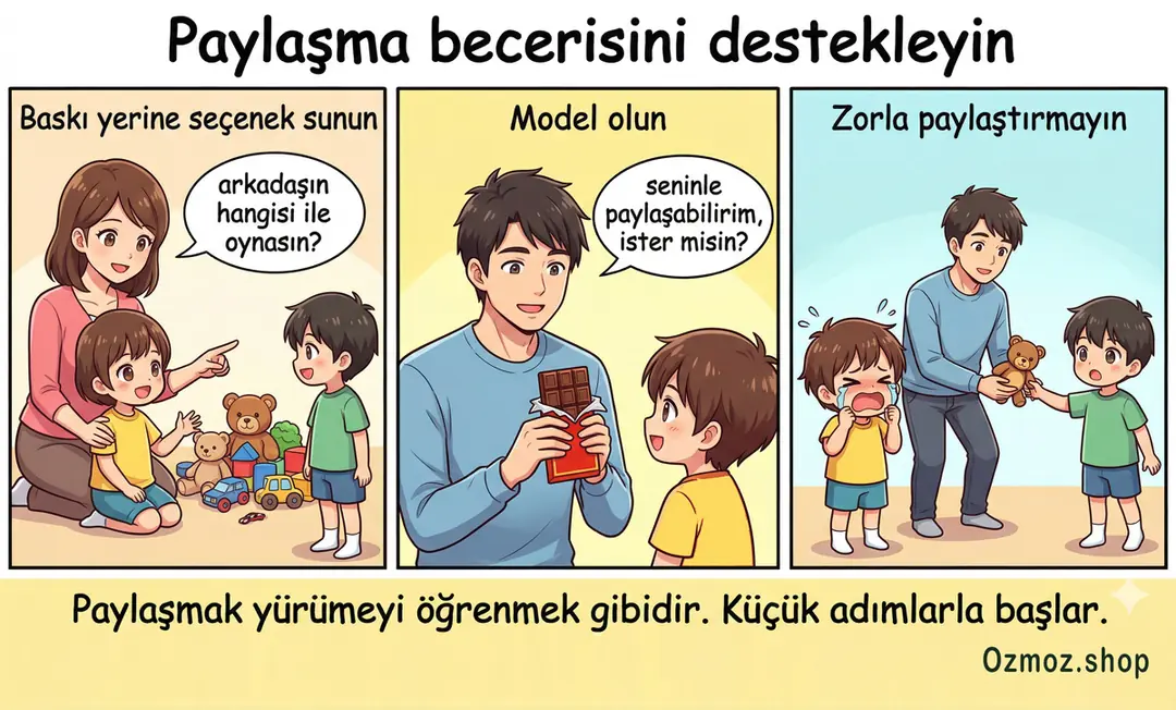 Çocuğunuza destek olarak bu dönemi daha kolay geçebilirsiniz.