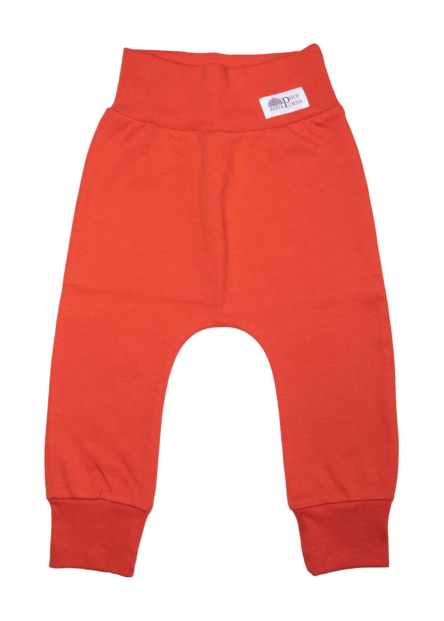 Organic Life Flower Series Red Baby Pants