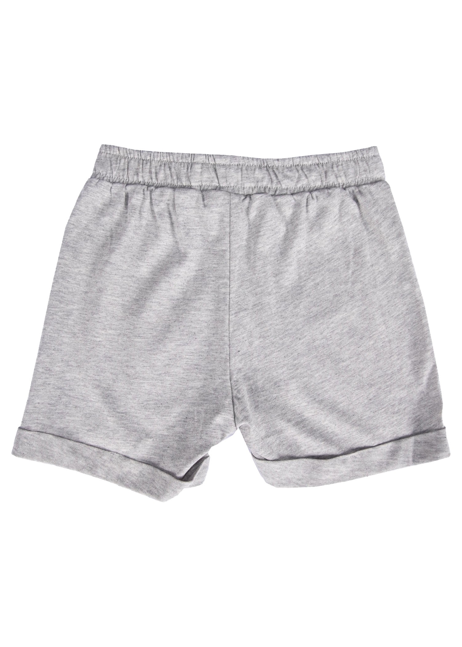 Gri Yazlık Unisex Bebek Şort