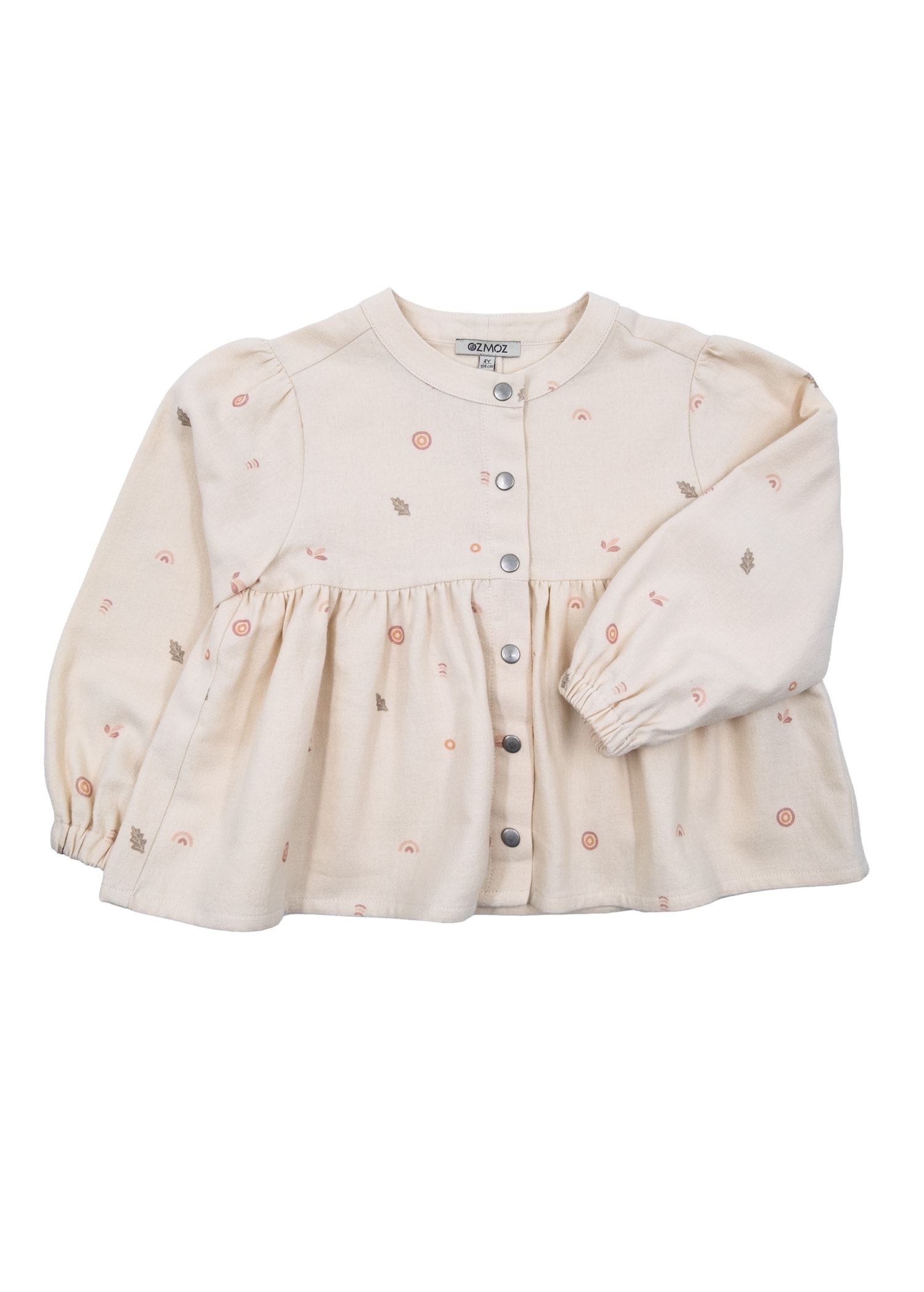 Short Bread Toddler Girl Blouse